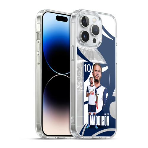 Tottenham Hotspur F.C. 2024/25 First Team James Maddison Soft Gel Case for Apple iPhone 14 Pro Max & MagSafe