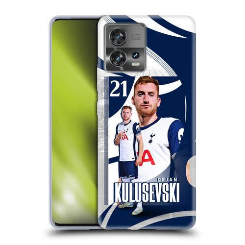 Tottenham Hotspur F.C. 2024/25 First Team Dejan Kulusevski Soft Gel Case for Motorola Moto Edge 30 Fusion