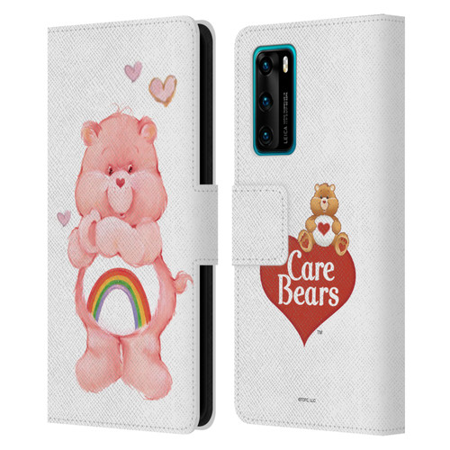 Care Bears Classic Cheer Leather Book Wallet Case Cover For Huawei P40 5G