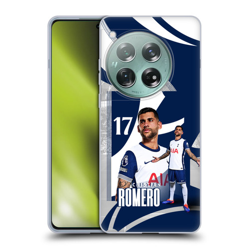 Tottenham Hotspur F.C. 2024/25 First Team Cristian Romero Soft Gel Case for OnePlus 12