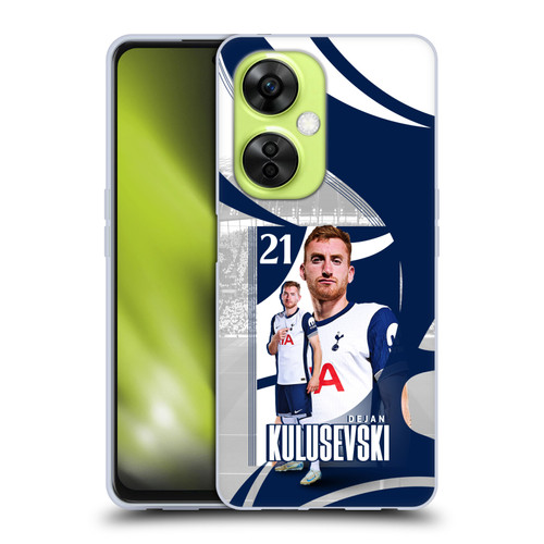 Tottenham Hotspur F.C. 2024/25 First Team Dejan Kulusevski Soft Gel Case for OnePlus Nord CE 3 Lite 5G