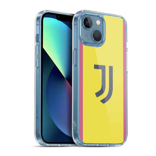 Juventus Football Club 2024/25 Kit Away Soft Gel Case for Apple iPhone 13 Mini & MagSafe