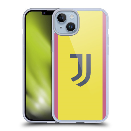 Juventus Football Club 2024/25 Kit Away Soft Gel Case for Apple iPhone 14 Plus