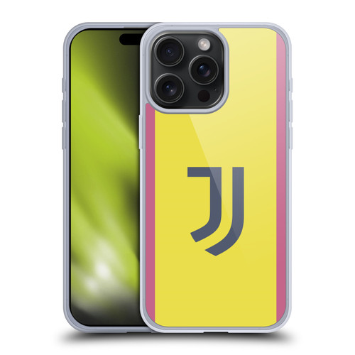 Juventus Football Club 2024/25 Kit Away Soft Gel Case for Apple iPhone 15 Pro Max