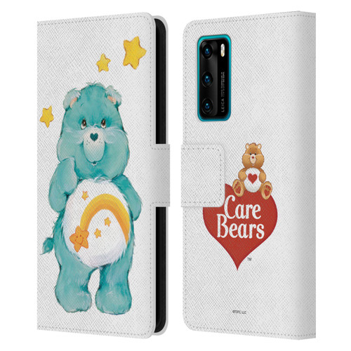 Care Bears Classic Wish Leather Book Wallet Case Cover For Huawei P40 5G