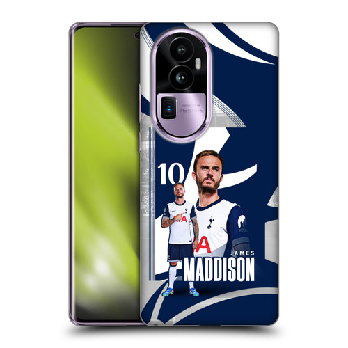 Tottenham Hotspur F.C. 2024/25 First Team James Maddison Soft Gel Case for OPPO Reno10 Pro+
