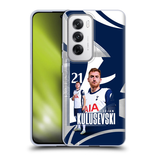 Tottenham Hotspur F.C. 2024/25 First Team Dejan Kulusevski Soft Gel Case for OPPO Reno12 5G