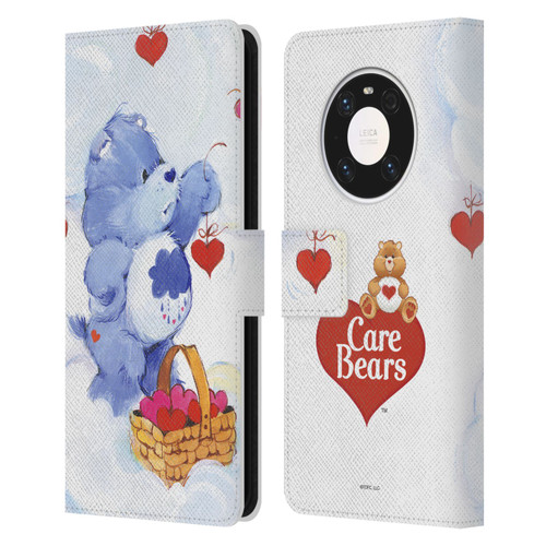 Care Bears Classic Grumpy Leather Book Wallet Case Cover For Huawei Mate 40 Pro 5G