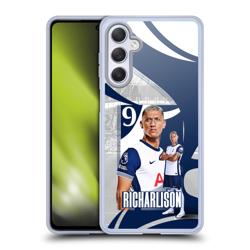 Tottenham Hotspur F.C. 2024/25 First Team Richarlison Soft Gel Case for Samsung Galaxy M54 5G