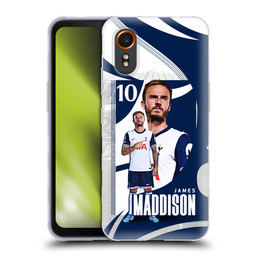 Tottenham Hotspur F.C. 2024/25 First Team James Maddison Soft Gel Case for Samsung Galaxy Xcover7 5G