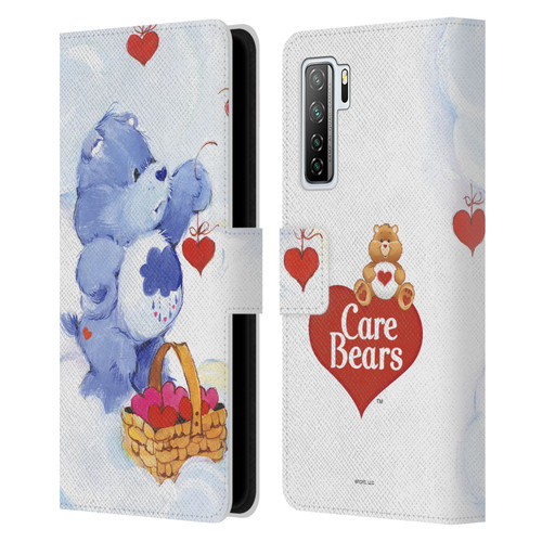 Care Bears Classic Grumpy Leather Book Wallet Case Cover For Huawei Nova 7 SE/P40 Lite 5G