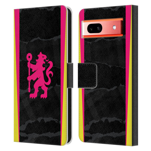 Chelsea Football Club 2024/25 Kit Third Leather Book Wallet Case Cover For Google Pixel 7a
