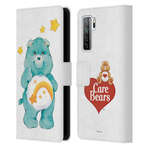 Care Bears Classic Wish Leather Book Wallet Case Cover For Huawei Nova 7 SE/P40 Lite 5G