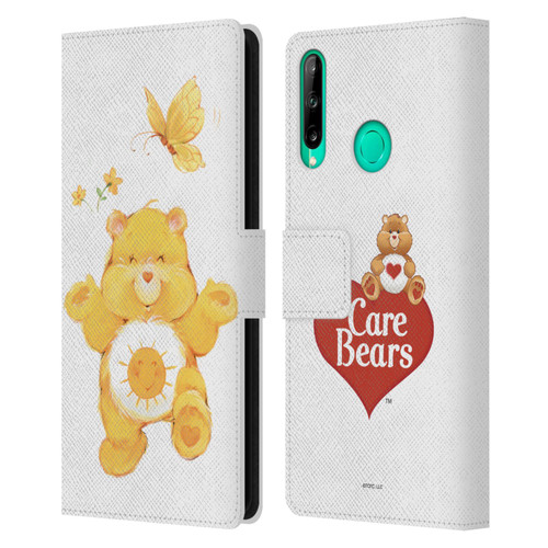 Care Bears Classic Funshine Leather Book Wallet Case Cover For Huawei P40 lite E
