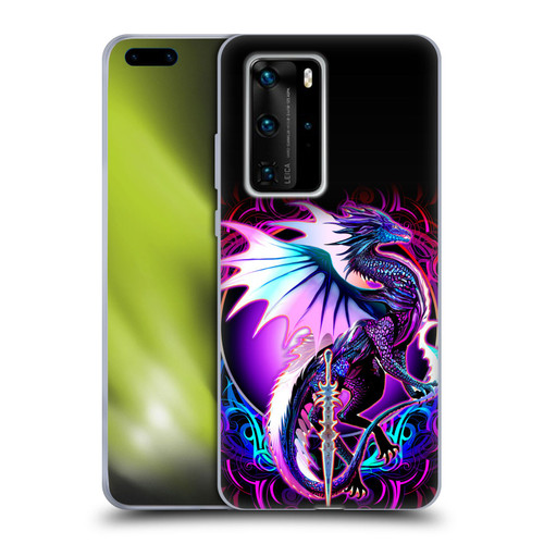 Ruth Thompson Dragons with Swords Ebon Blade Fantasy Soft Gel Case for Huawei P40 Pro / P40 Pro Plus 5G