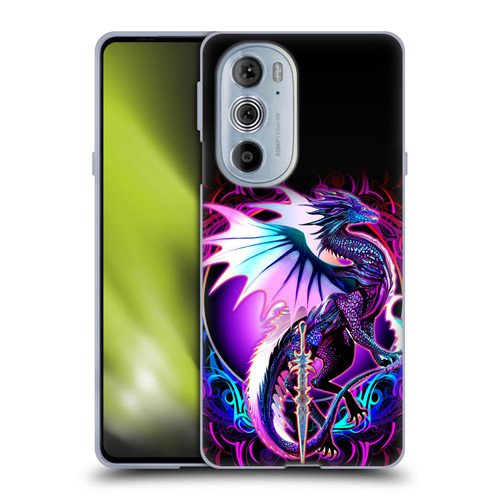 Ruth Thompson Dragons with Swords Ebon Blade Fantasy Soft Gel Case for Motorola Edge X30