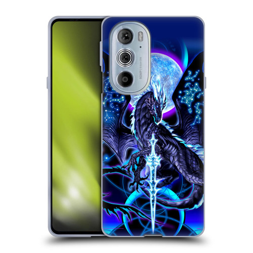 Ruth Thompson Dragons with Swords Night Blade & Constellations Soft Gel Case for Motorola Edge X30
