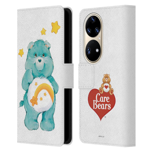 Care Bears Classic Wish Leather Book Wallet Case Cover For Huawei P50 Pro