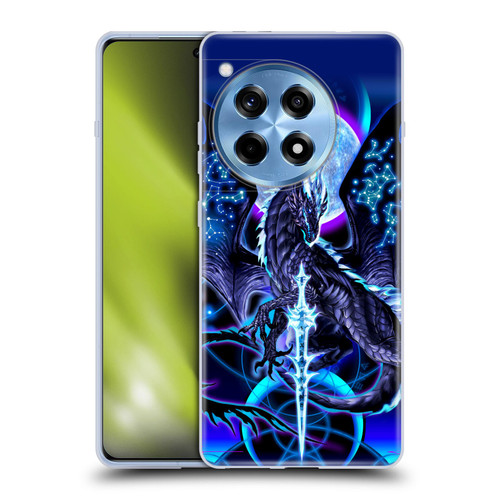 Ruth Thompson Dragons with Swords Night Blade & Constellations Soft Gel Case for OnePlus 12R