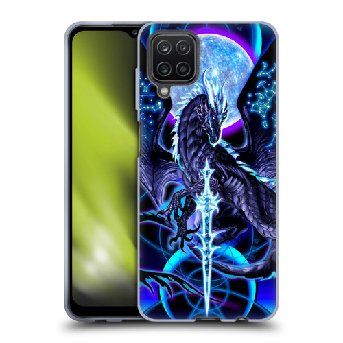 Ruth Thompson Dragons with Swords Night Blade & Constellations Soft Gel Case for Samsung Galaxy A12 (2020)