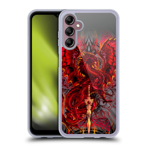 Ruth Thompson Dragons with Swords Blood Blade Fantasy Soft Gel Case for Samsung Galaxy A14 5G