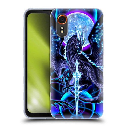Ruth Thompson Dragons with Swords Night Blade & Constellations Soft Gel Case for Samsung Galaxy Xcover7 5G