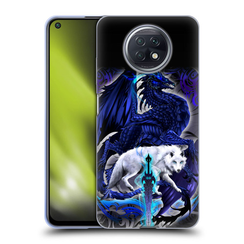 Ruth Thompson Dragons with Swords Alpha Blade & Fantasy Wolf Soft Gel Case for Xiaomi Redmi Note 9T 5G
