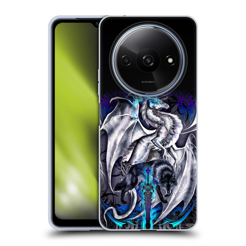 Ruth Thompson Dragons with Swords Blade & Fantasy Wolf Soft Gel Case for Xiaomi Redmi A3