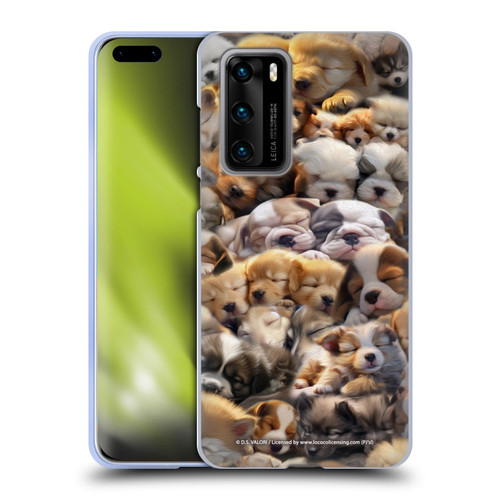 D.S. Valori Kitty And Puppy Puppy Dreams Soft Gel Case for Huawei P40 5G