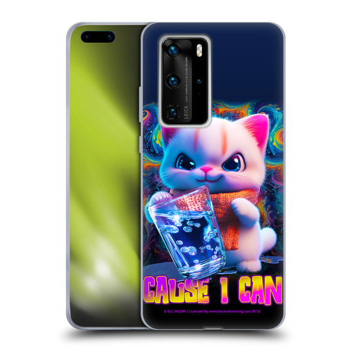 D.S. Valori Kitty And Puppy Kitty Cause I Can Soft Gel Case for Huawei P40 Pro / P40 Pro Plus 5G