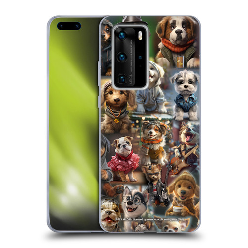 D.S. Valori Kitty And Puppy Puppy Kingdom Soft Gel Case for Huawei P40 Pro / P40 Pro Plus 5G
