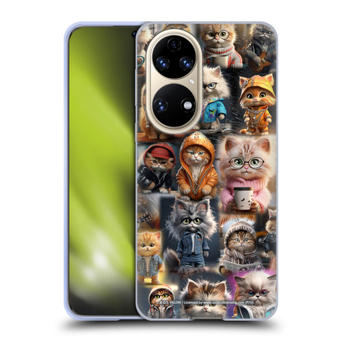 D.S. Valori Kitty And Puppy Kitty Kingdom Soft Gel Case for Huawei P50