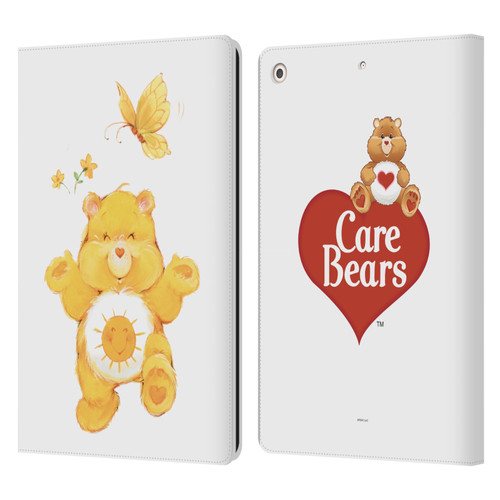 Care Bears Classic Funshine Leather Book Wallet Case Cover For Apple iPad 10.2 2019/2020/2021
