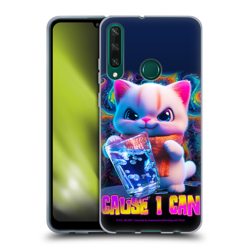 D.S. Valori Kitty And Puppy Kitty Cause I Can Soft Gel Case for Huawei Y6p
