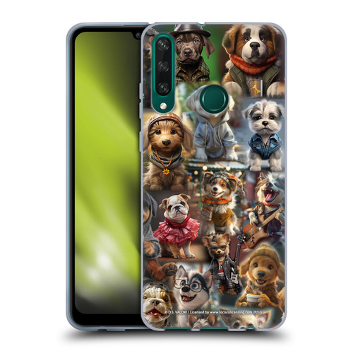 D.S. Valori Kitty And Puppy Puppy Kingdom Soft Gel Case for Huawei Y6p