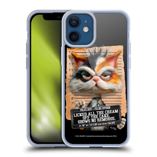 D.S. Valori Kitty And Puppy Kitty Licked The Cream Soft Gel Case for Apple iPhone 12 Mini