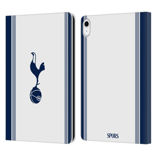Tottenham Hotspur F.C. 2024/25 Badge Kit Home Leather Book Wallet Case Cover For Apple iPad 10.9 2022/2025