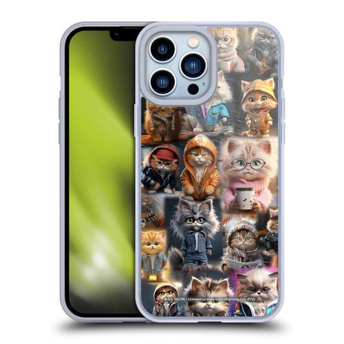 D.S. Valori Kitty And Puppy Kitty Kingdom Soft Gel Case for Apple iPhone 13 Pro Max