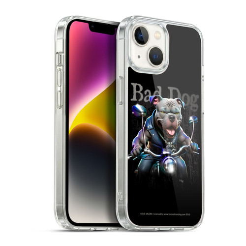 D.S. Valori Kitty And Puppy Bad Dog Soft Gel Case for Apple iPhone 14