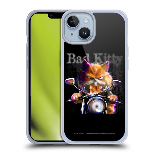 D.S. Valori Kitty And Puppy Bad Kitty Soft Gel Case for Apple iPhone 14