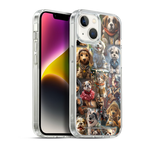 D.S. Valori Kitty And Puppy Puppy Kingdom Soft Gel Case for Apple iPhone 14