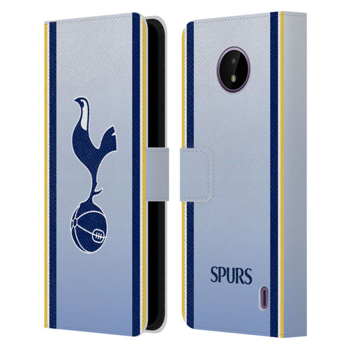 Tottenham Hotspur F.C. 2024/25 Badge Kit Away Leather Book Wallet Case Cover For Nokia C10 / C20 Tottenham Hotspur F.C. 2024/25 Badge Kit Away Leather Book Wallet Case Cover For Nokia C10 / C20