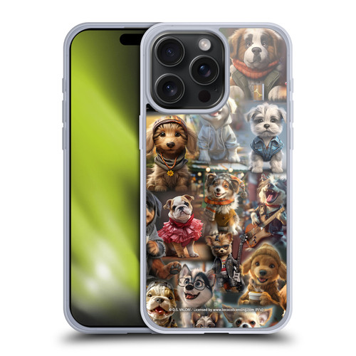 D.S. Valori Kitty And Puppy Puppy Kingdom Soft Gel Case for Apple iPhone 15 Pro Max