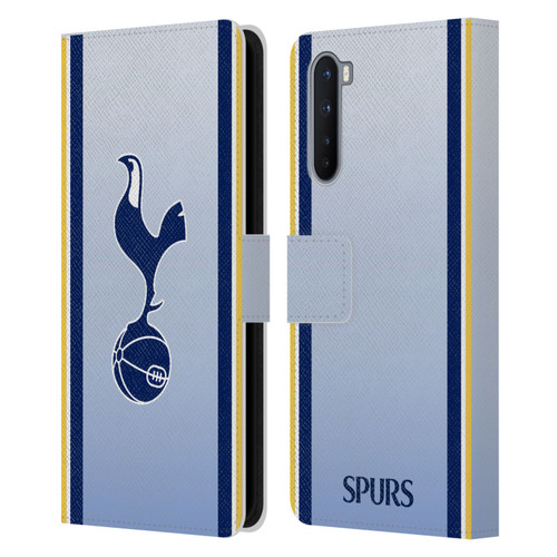 Tottenham Hotspur F.C. 2024/25 Badge Kit Away Leather Book Wallet Case Cover For OnePlus Nord 5G