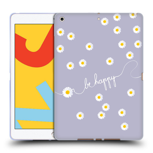 Monika Strigel Happy Daisy Lavender Soft Gel Case for Apple iPad 10.2 2019/2020/2021