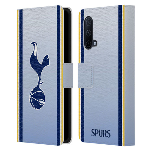 Tottenham Hotspur F.C. 2024/25 Badge Kit Away Leather Book Wallet Case Cover For OnePlus Nord CE 5G