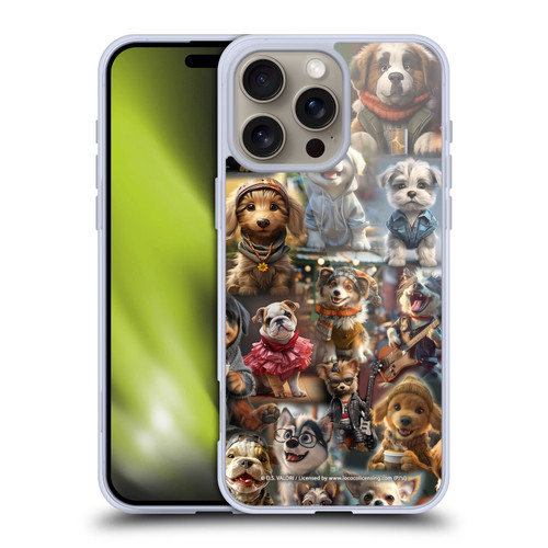 D.S. Valori Kitty And Puppy Puppy Kingdom Soft Gel Case for Apple iPhone 16 Pro Max