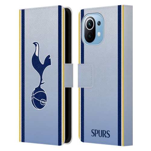 Tottenham Hotspur F.C. 2024/25 Badge Kit Away Leather Book Wallet Case Cover For Xiaomi Mi 11