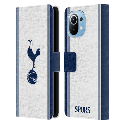 Tottenham Hotspur F.C. 2024/25 Badge Kit Home Leather Book Wallet Case Cover For Xiaomi Mi 11