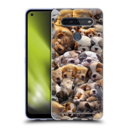 D.S. Valori Kitty And Puppy Puppy Dreams Soft Gel Case for LG K51S